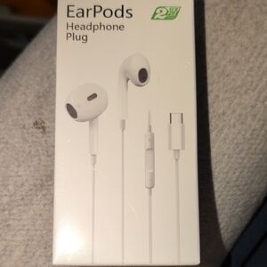 2 Pack White EarPods Headphone Plug